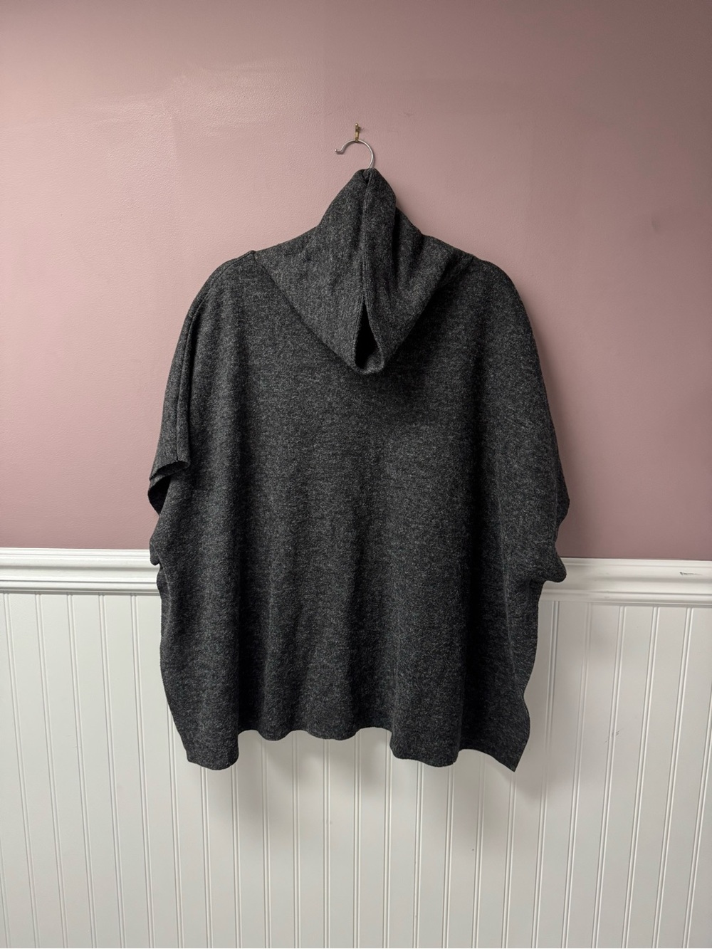 GAP Charcoal Gray Poncho